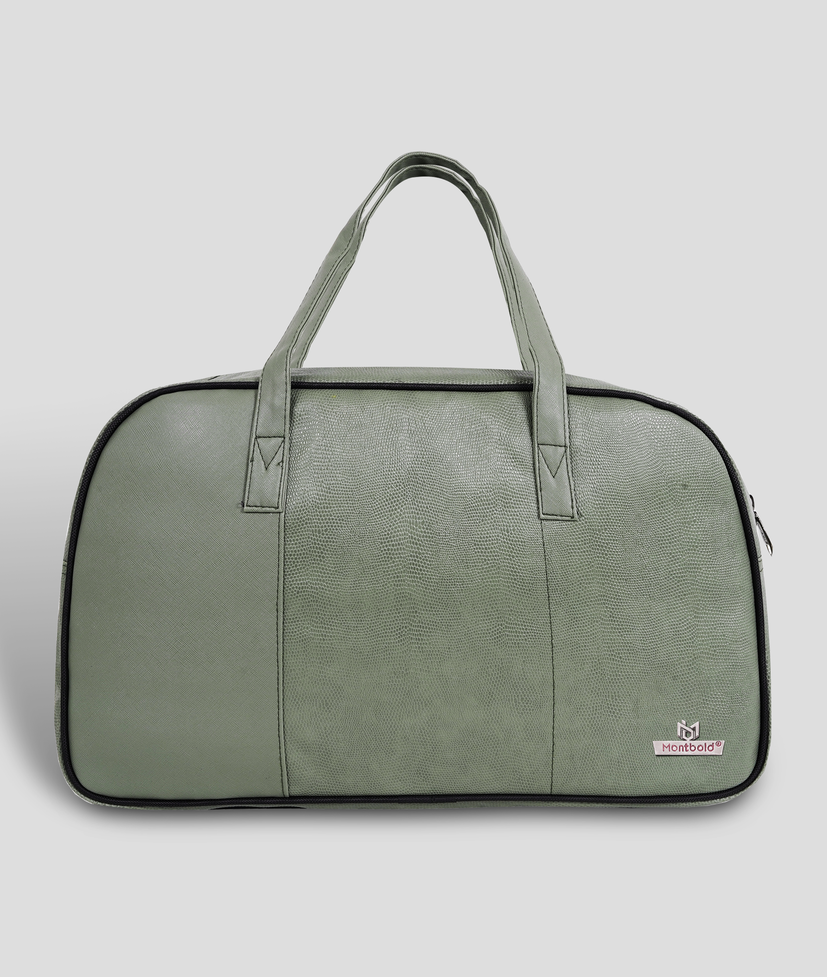 Montbold Leather Travel Bag for Men – Stylish Weekender Duffle Bag