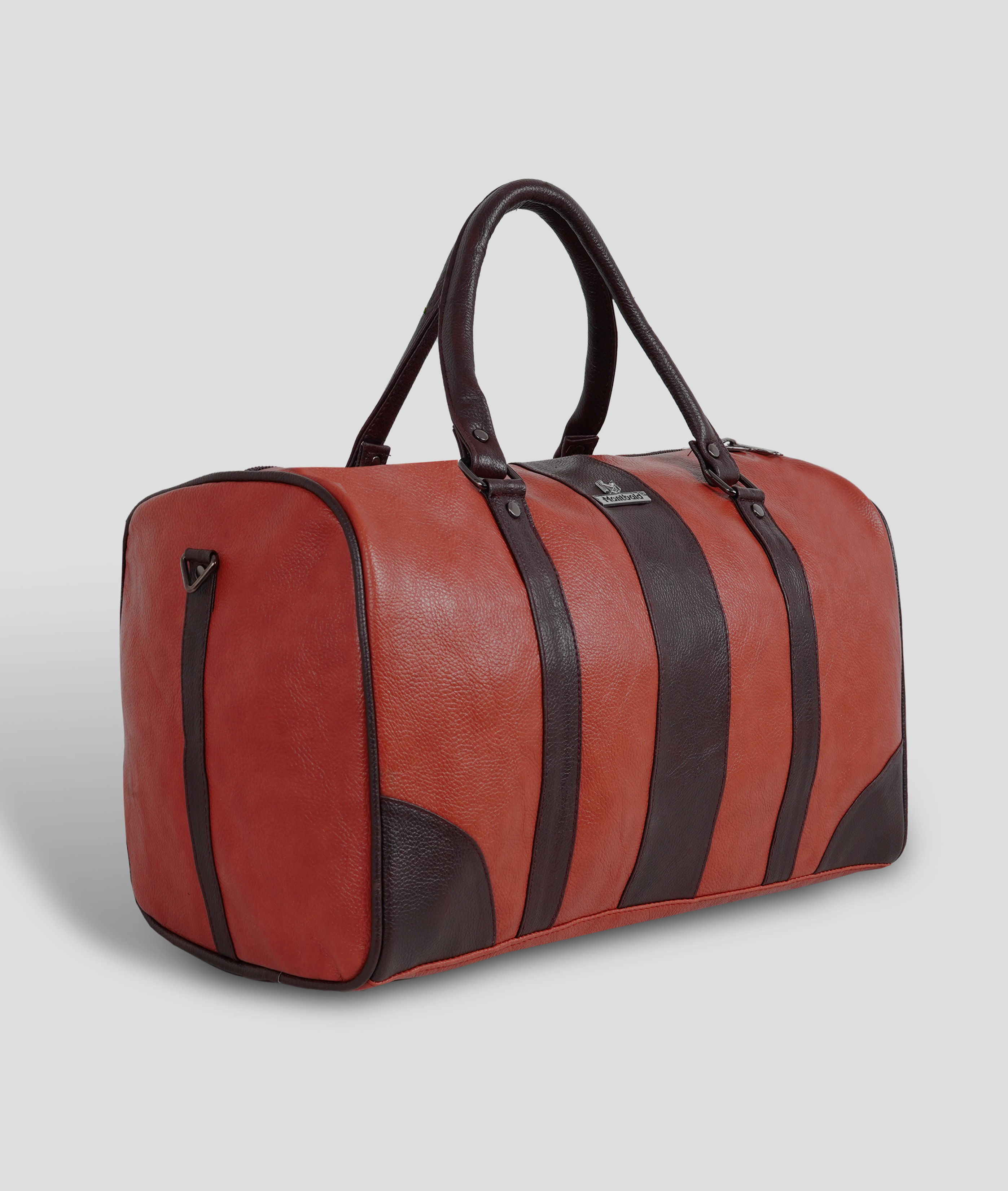 Montbold Premium Travel Duffle Bag – Leather Weekend & Gym Bag