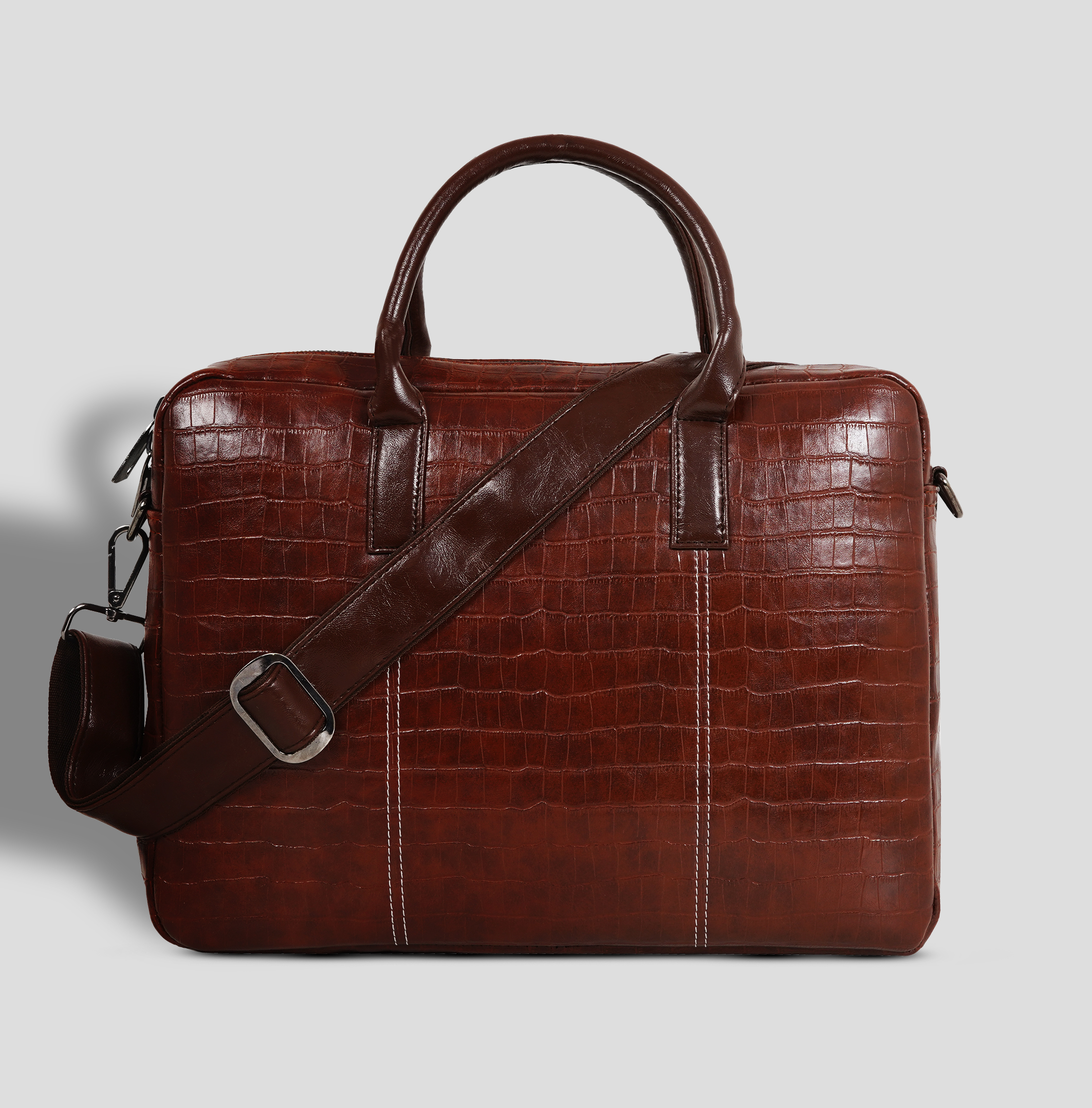 Montbold Premium Slim Laptop Bag – Leather Office & Work Sleeve